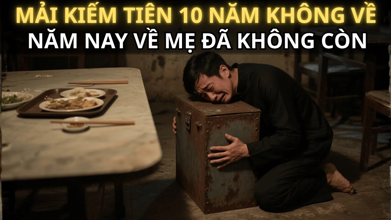 Chuyện Cảm động: Mải Kiếm Tiền 10 Năm Không Về Tết, Năm Nay Về Mẹ Đã Không Còn, Con Quỵ Ngã.