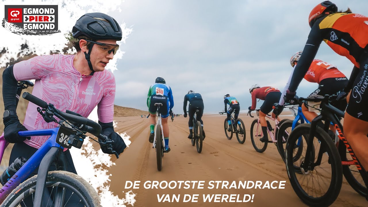 Inhaalrace bij de GROOTSTE strandrace van de WERELD - Egmond Pier Egmond 2024