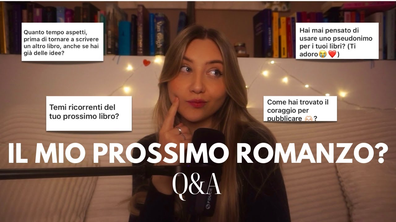 IL MIO PROSSIMO ROMANZO? Q&A con Cri ♥️