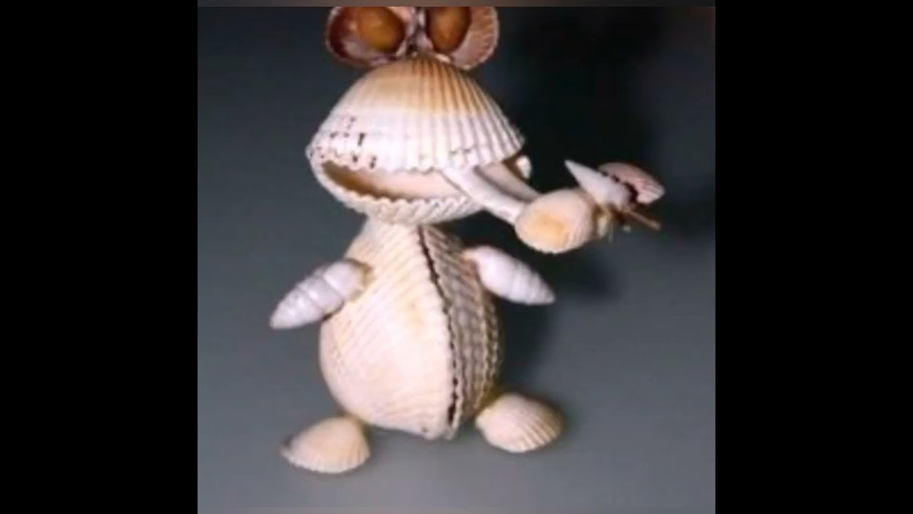 Seashell crafts for adults!! Seashells showpiece!!