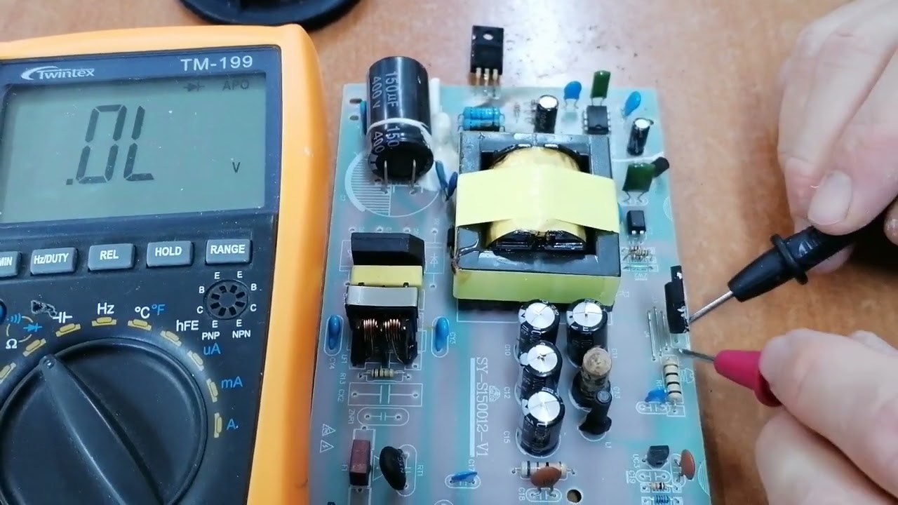 12V 10A Smps Led Trafosu Tamiri, Güç Kaynağı UC3842 Entegre ve Mosfet arıza tespiti,