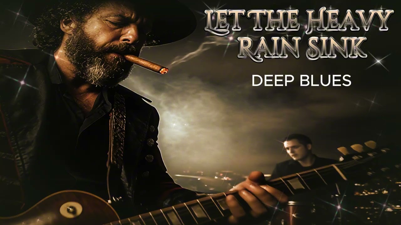 🌧️ Let The Heavy Rain Sink | Falling Stars Dust #DeepBlues #RainyBlues