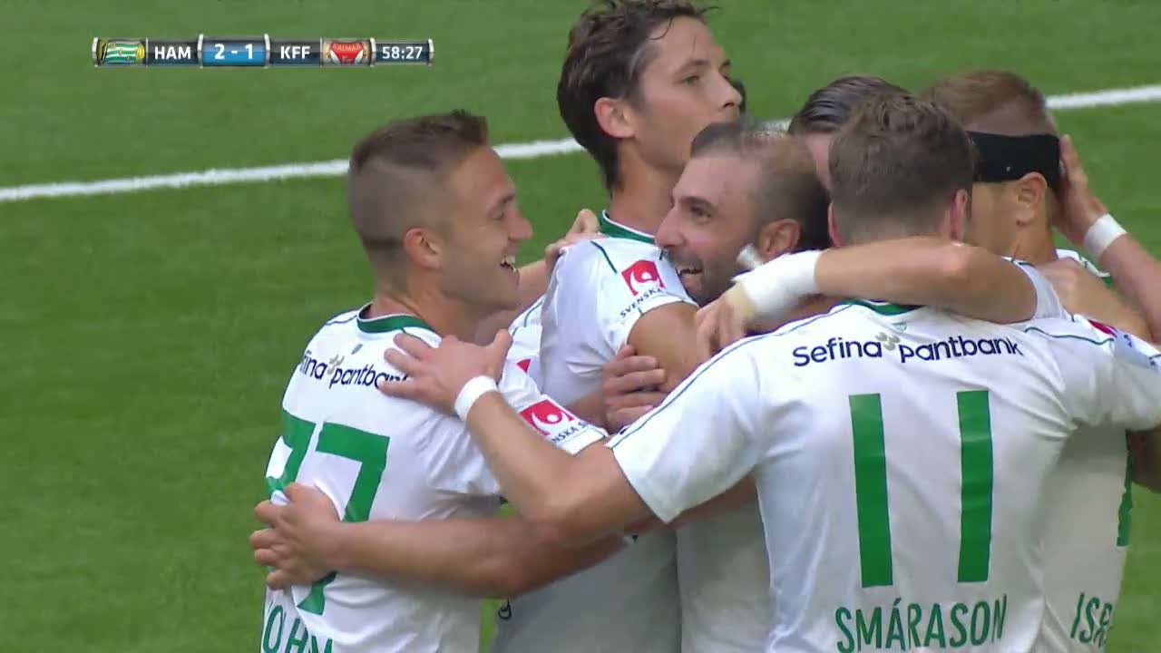 Johan Persson rullar in 2-1 p&aring; ett retfullt s&auml;tt - TV4 Sport