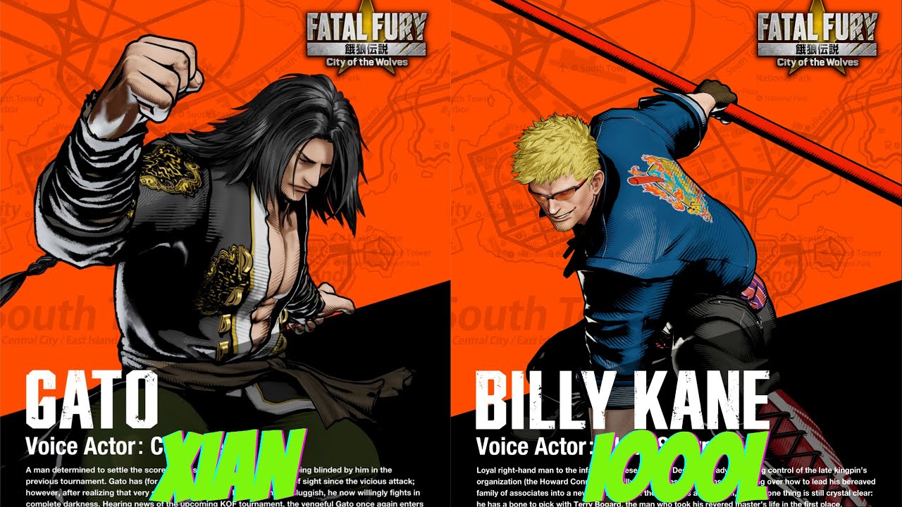 Fatal Fury COTW Xian Gato VS XYZZY Billy High Level Gameplay