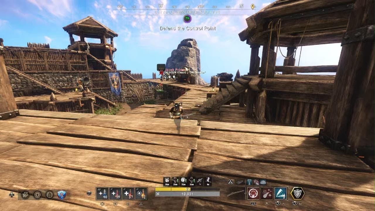 Musket Ice Gauntlet PVP New World: Aeternum PVP