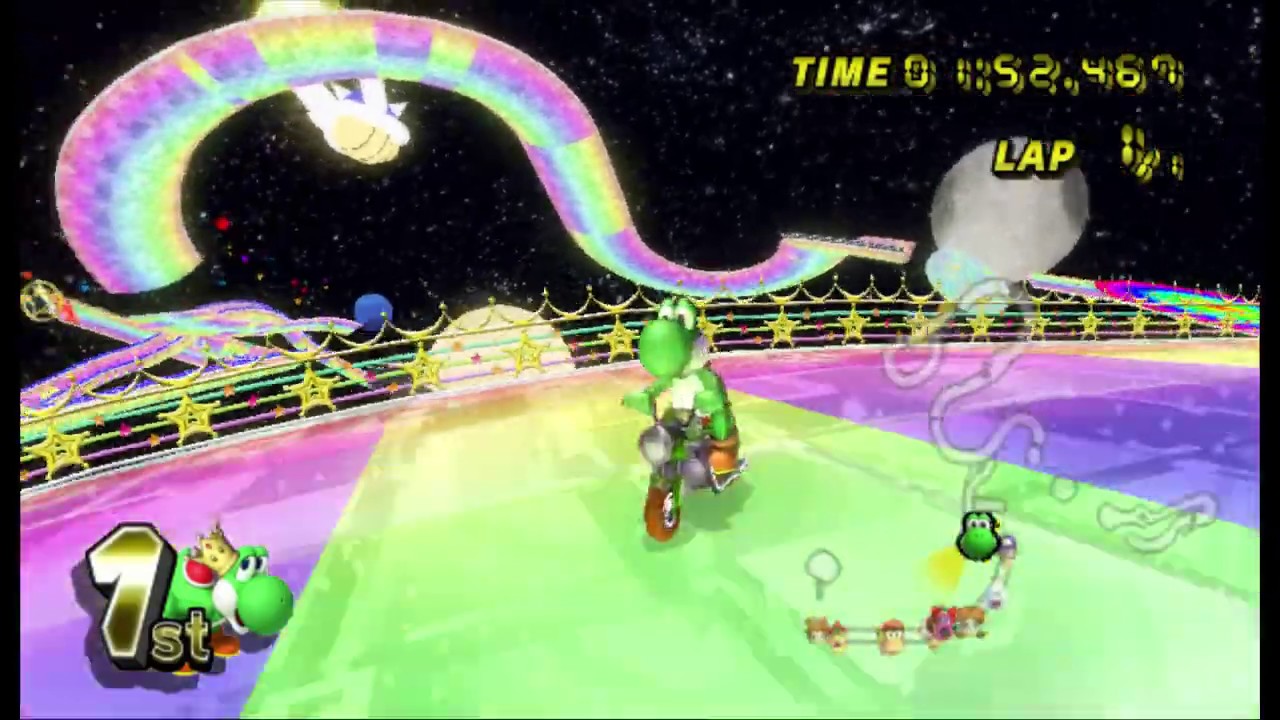 Space Odyssey (1.0) - MKWii Custom Track - 150cc VS race