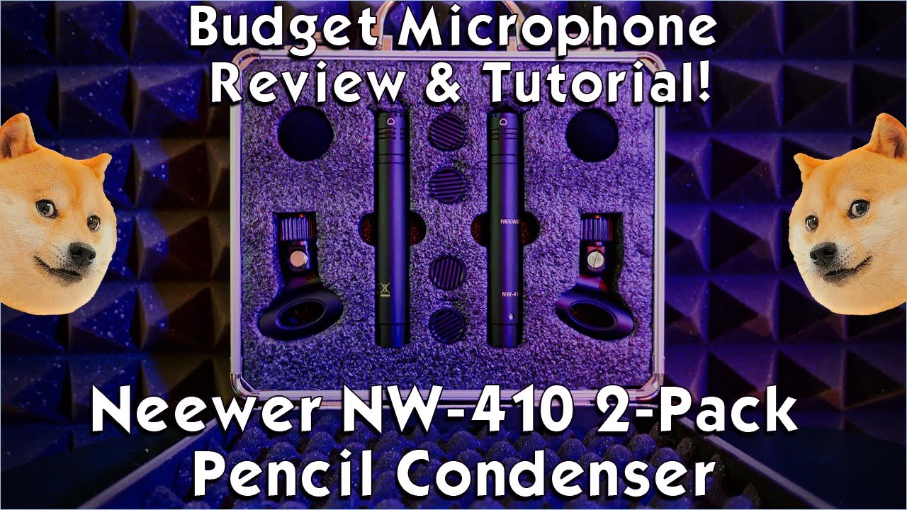 I Tested the Neewer 2-Pack Pencil Condenser Studio Recording Microphones. Here's My HONEST Review!