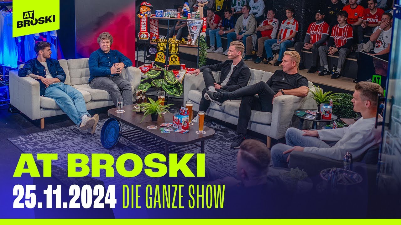 KOMPLETTE Show vom 25. November 2024 ⚽️🔥 | At Broski - Die Sport Show