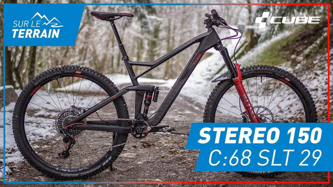 CUBE Stereo150 C:68 SLT 29 2020 - Sur le Terrain