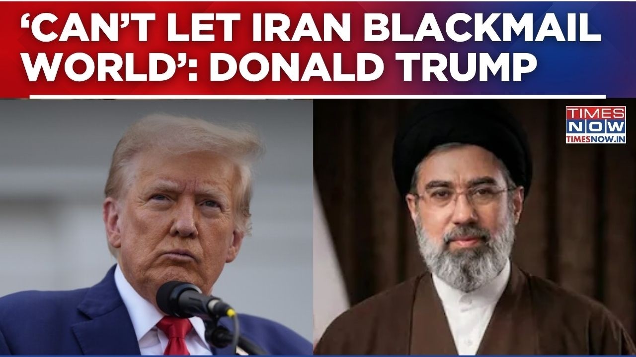 US Naval Blockade Begins; Trump Backs 'Move': 'We Can&rsquo;t Let Iran Blackmail Or Extort World' | WATCH