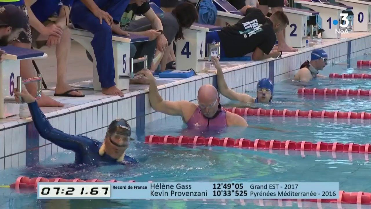 Apn&eacute;e 16x50m : championnats de France 2019 FFESSM