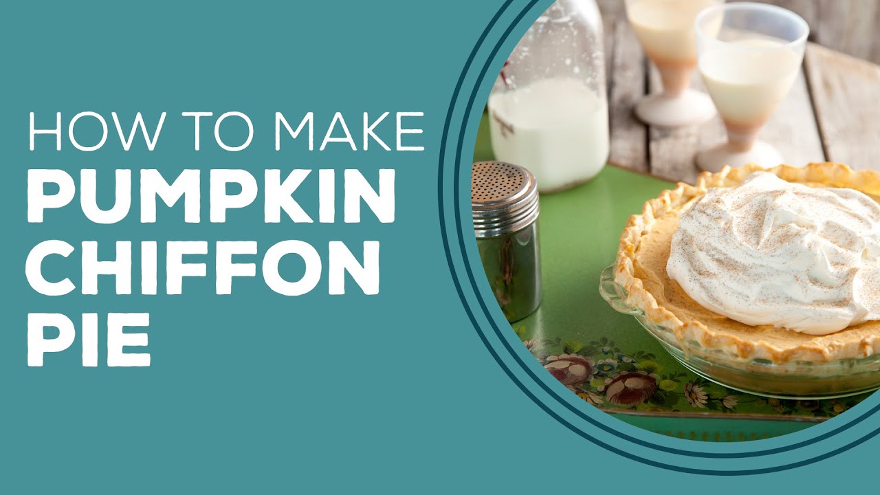 Blast from the Past: Pumpkin Chiffon Pie Recipe | Thanksgiving Dessert Ideas