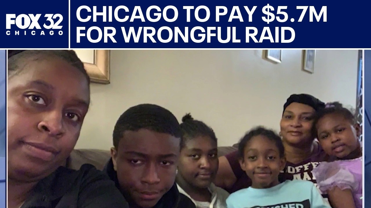 Chicago to pay $5.7M for wrongful raid of family's home