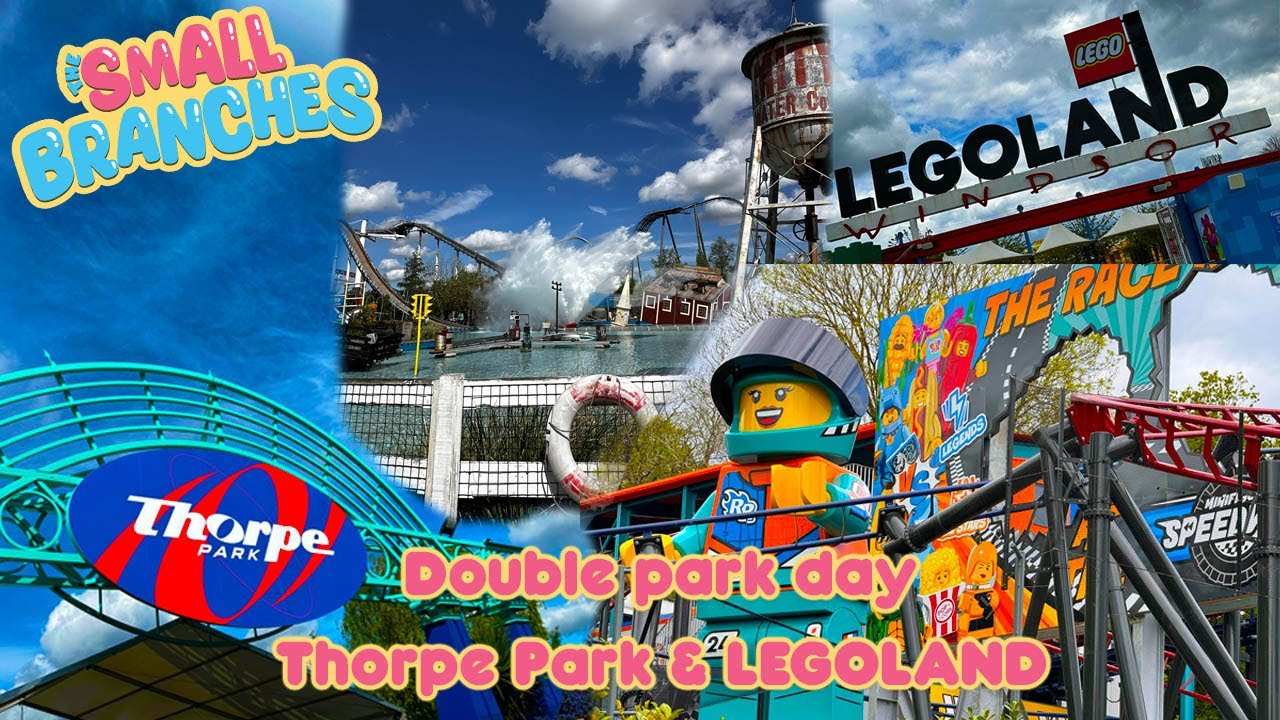 Thorpe Park and LEGOLAND May 2024 | test seat trials | is Minifigure Speedway plus size friendly?