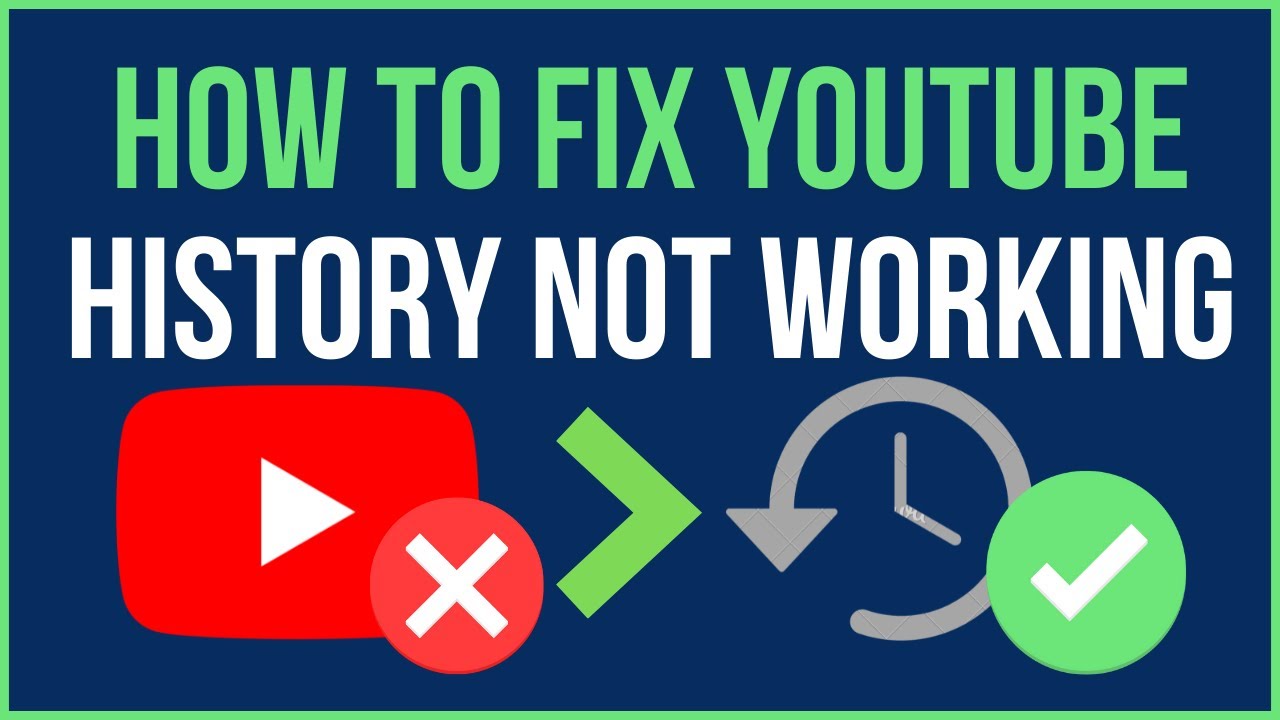YOUTUBE HISTORY NOT WORKING (Easy Tutorial) | How To Fix Youtube Watch History Not Working