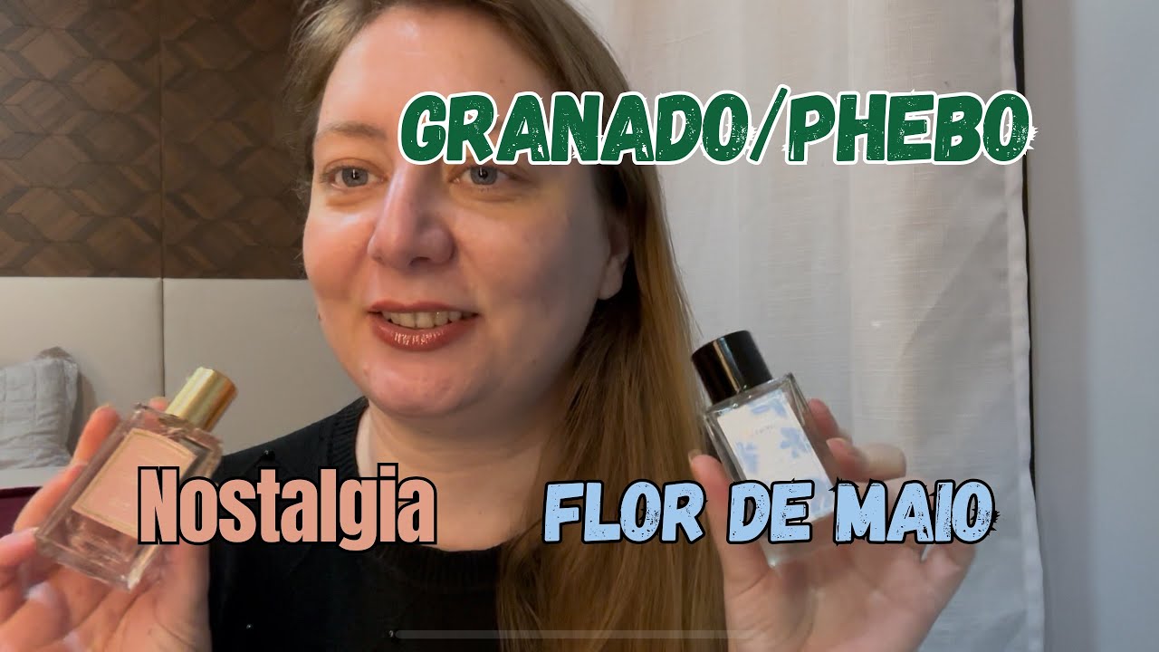 Testei dois Perfumes diferentes! 💖 Granado Nostalgia & PHEBO Flor de Maio
