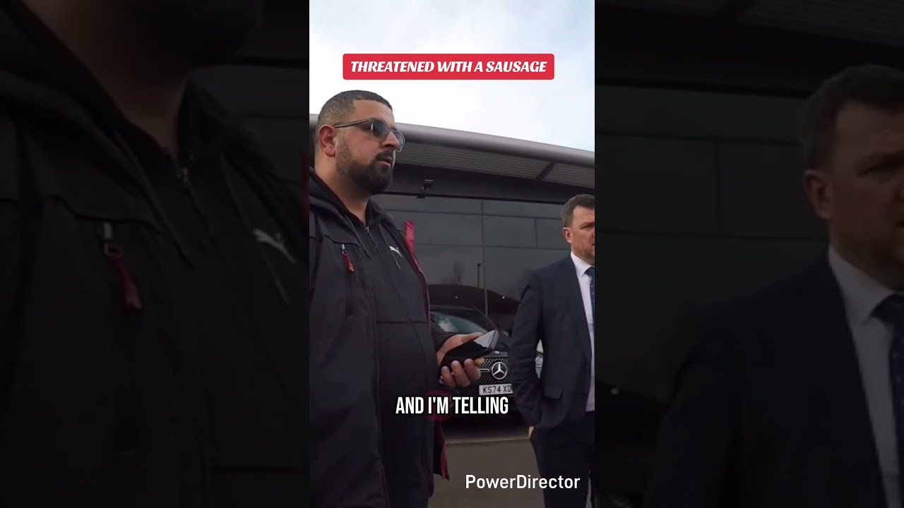 THREATENED WITH A SAUSAGE 😡🌭