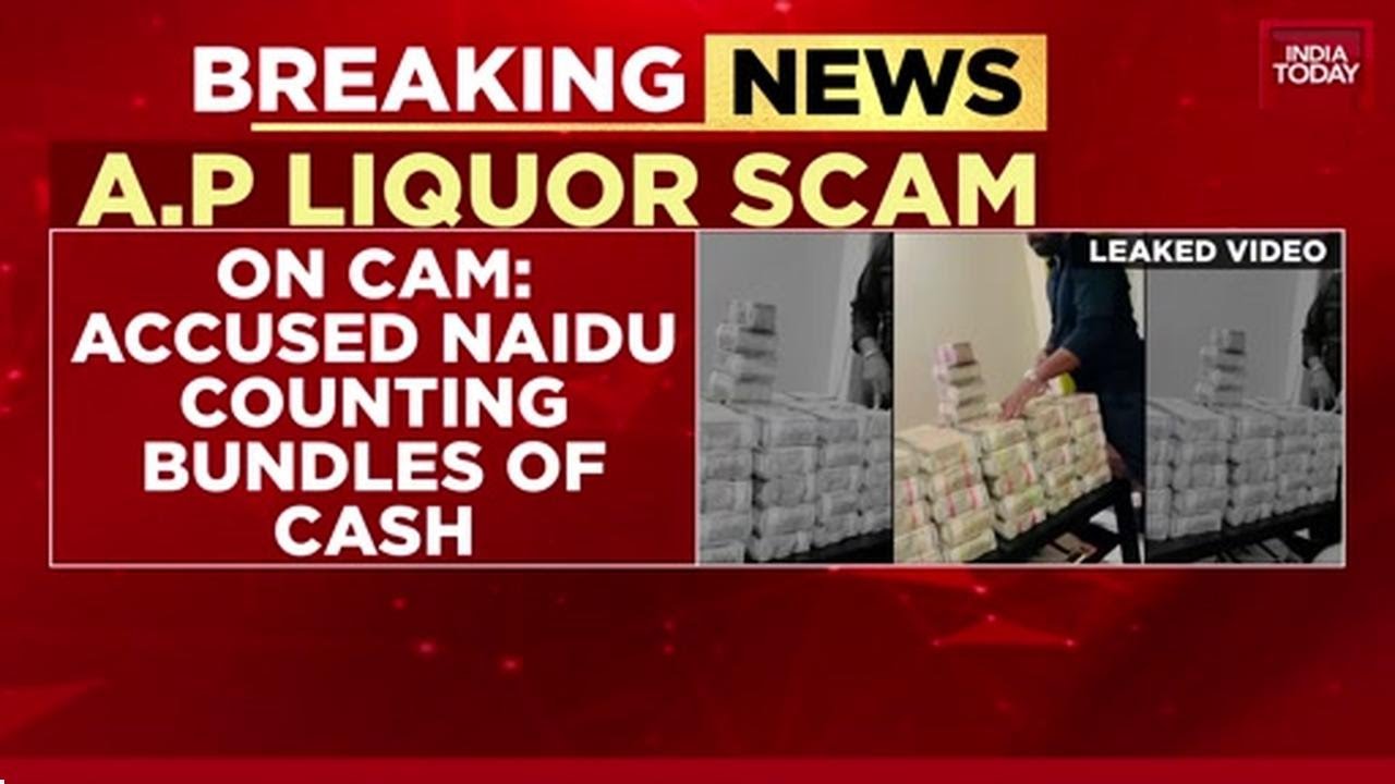 AP Liquor Scam: Leaked Video Shows Accused Counting Cash, Demonetized Notes