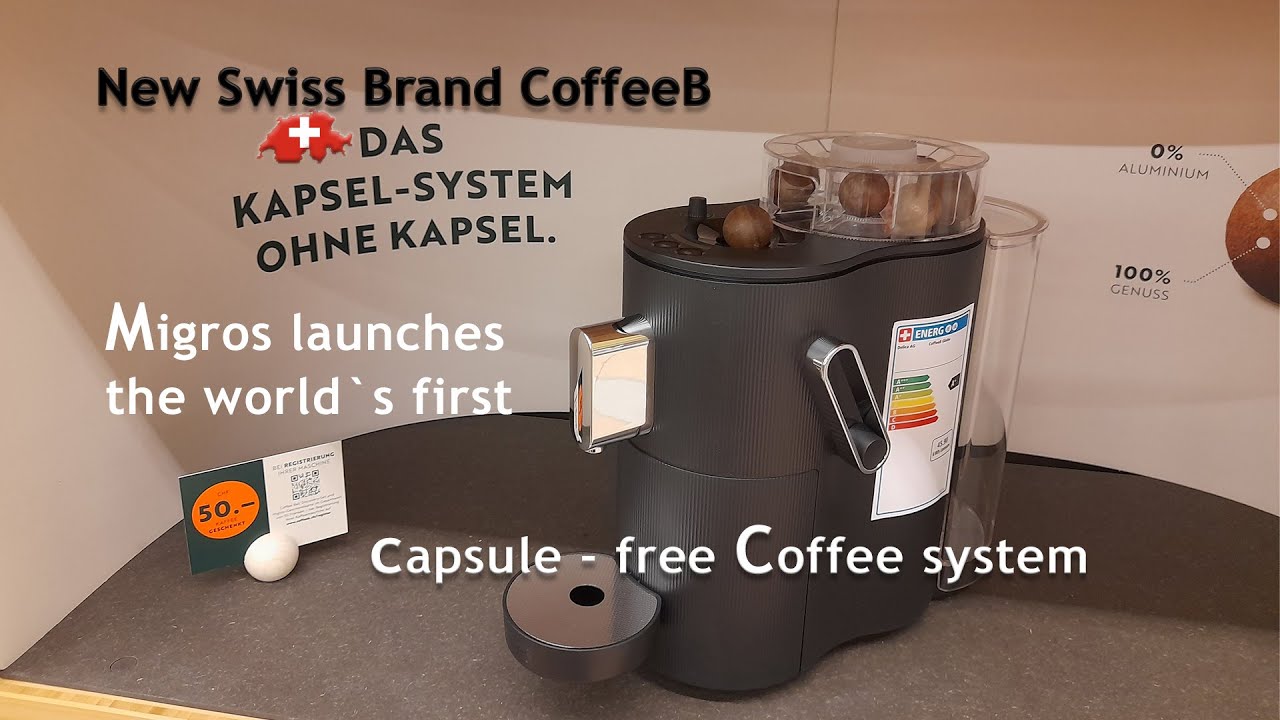 Coffee B. Capsule coffee without capsules | Migros launches new types of coffee balls