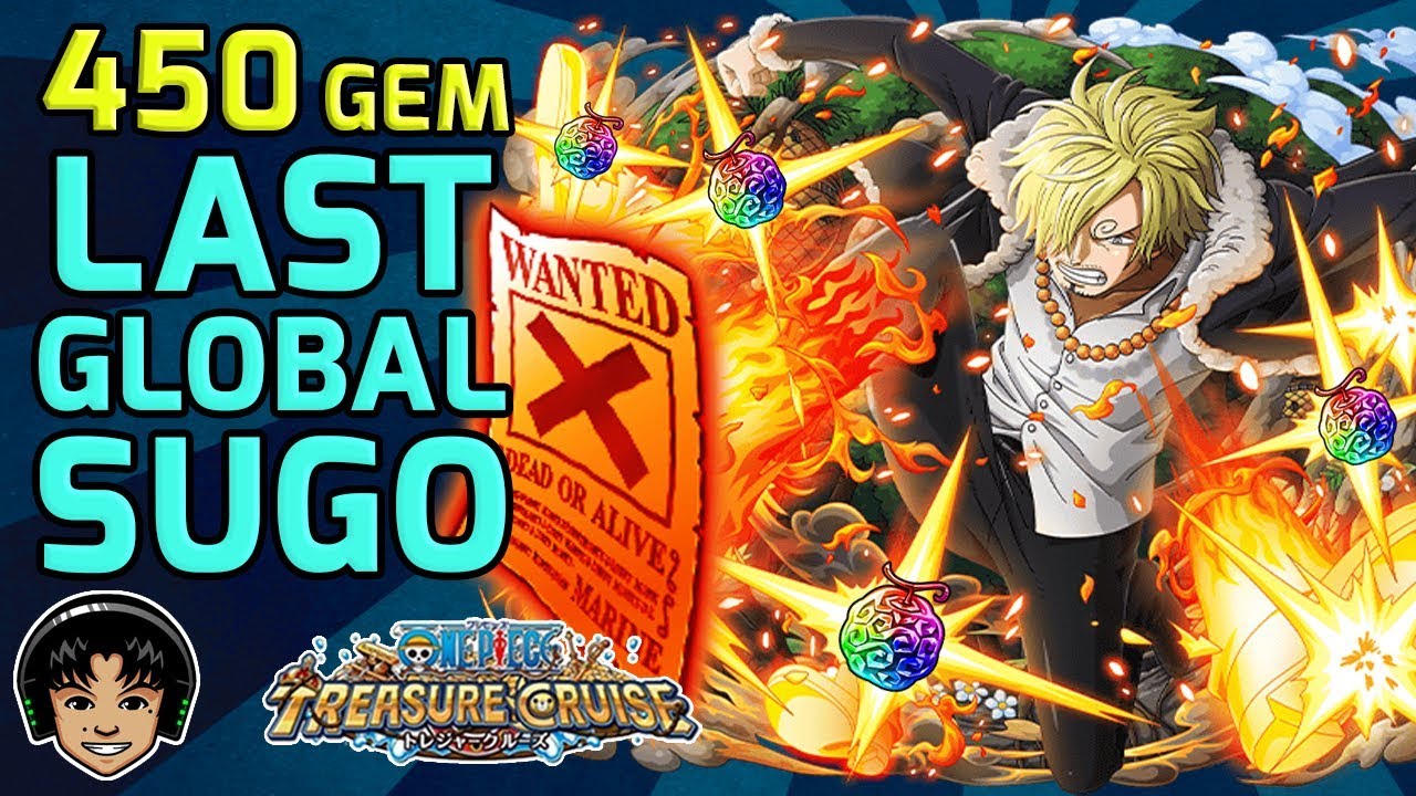 450 Gem FINAL Global Sugofest Pulls! Gear 4 & Sanji! [One Piece Treasure Cruise]