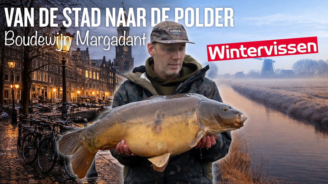 Karpervissen | Boudewijn Margadant - Van de Stad naar de Polder #WINTERVISSEN