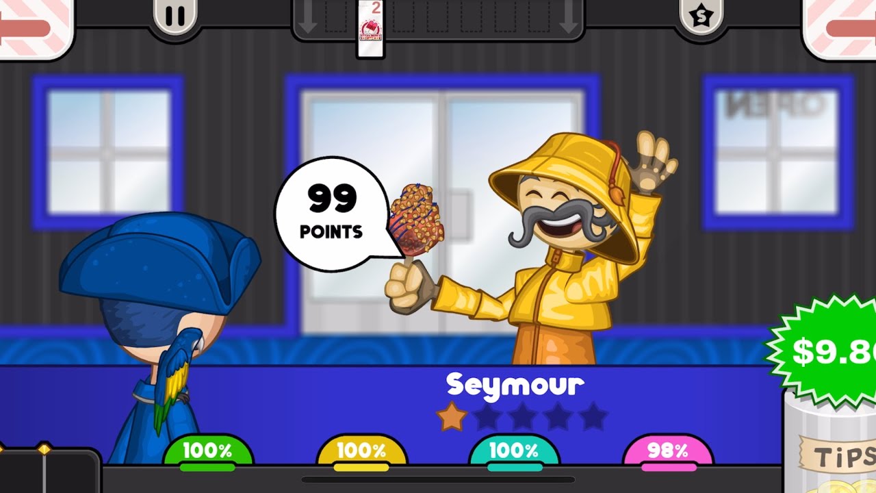 Papa’s Paleteria To Go! - All Pirate Bash Toppings Unlocked