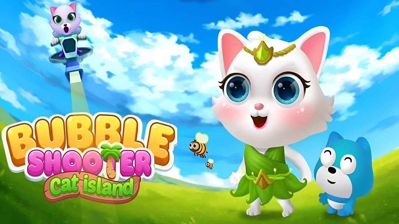 Bubble Shooter - Cat Island (by Sonat) IOS Gameplay Video (HD)