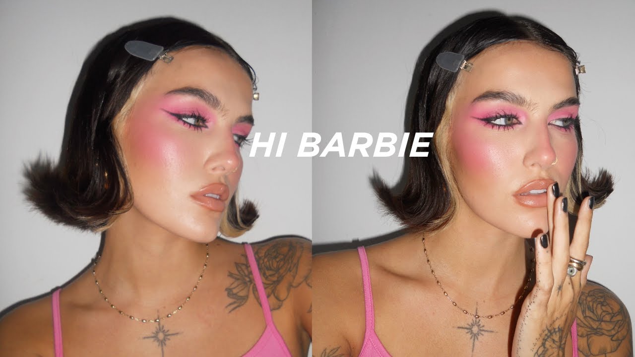 barbie makeup!