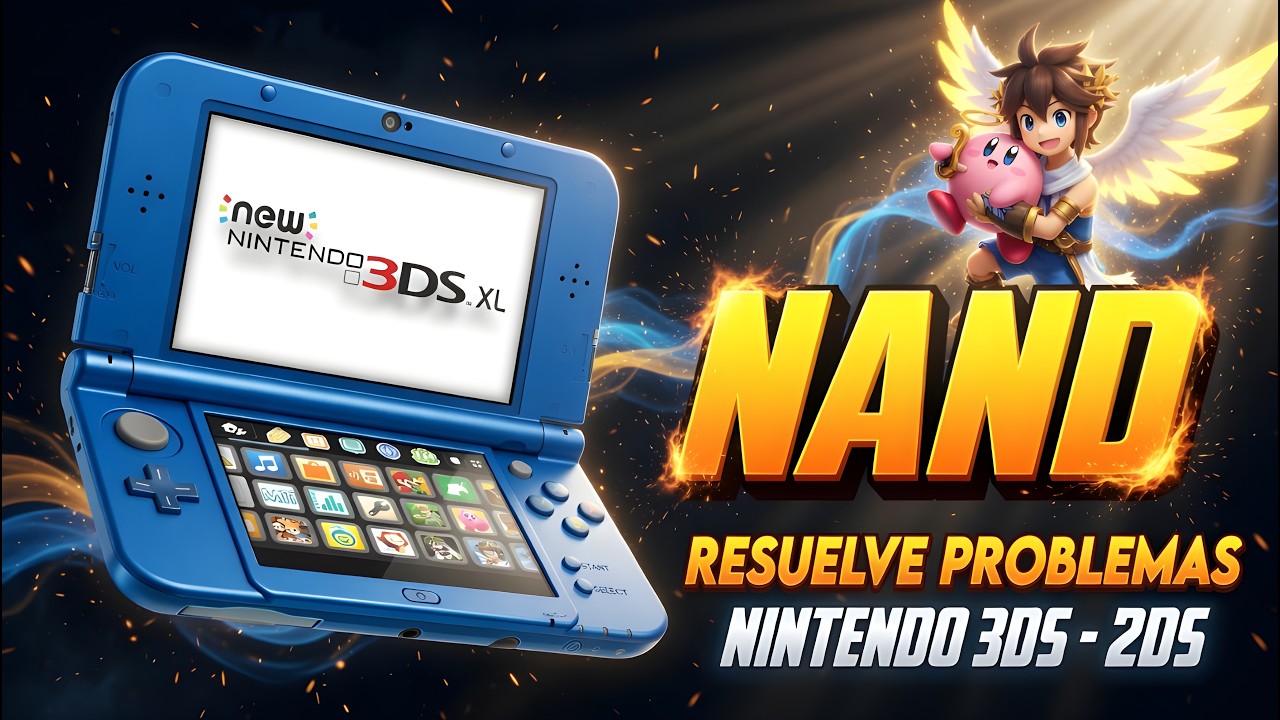 ¡Respaldar NAND en 3DS y 2DS en 2026 SIN RIESGO de BRICK! 🎮 Tutorial FÁCIL con Nand-rex