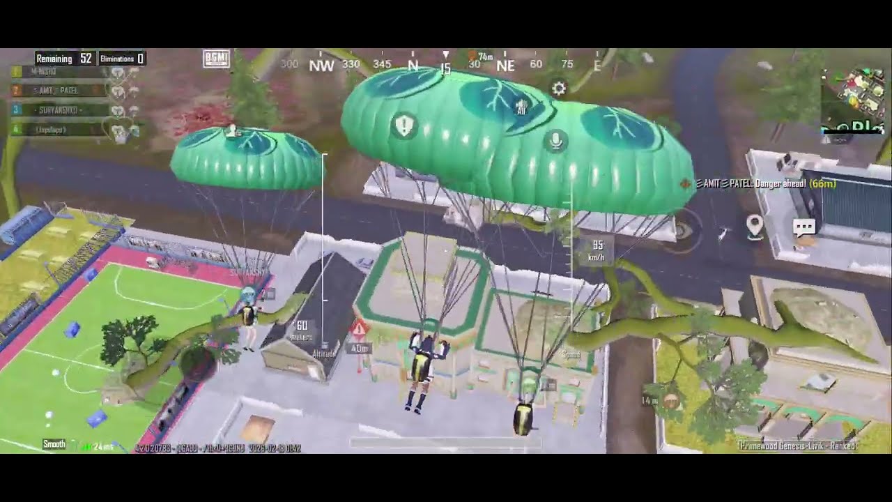 RUSH GAMEPLAY IN PROMOTION MATCH 😮🤟 #bgmi 