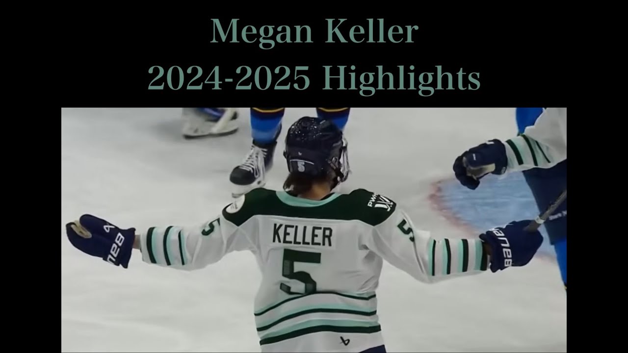Megan Keller - Boston Fleet - 2024-2025 PWHL Highlights