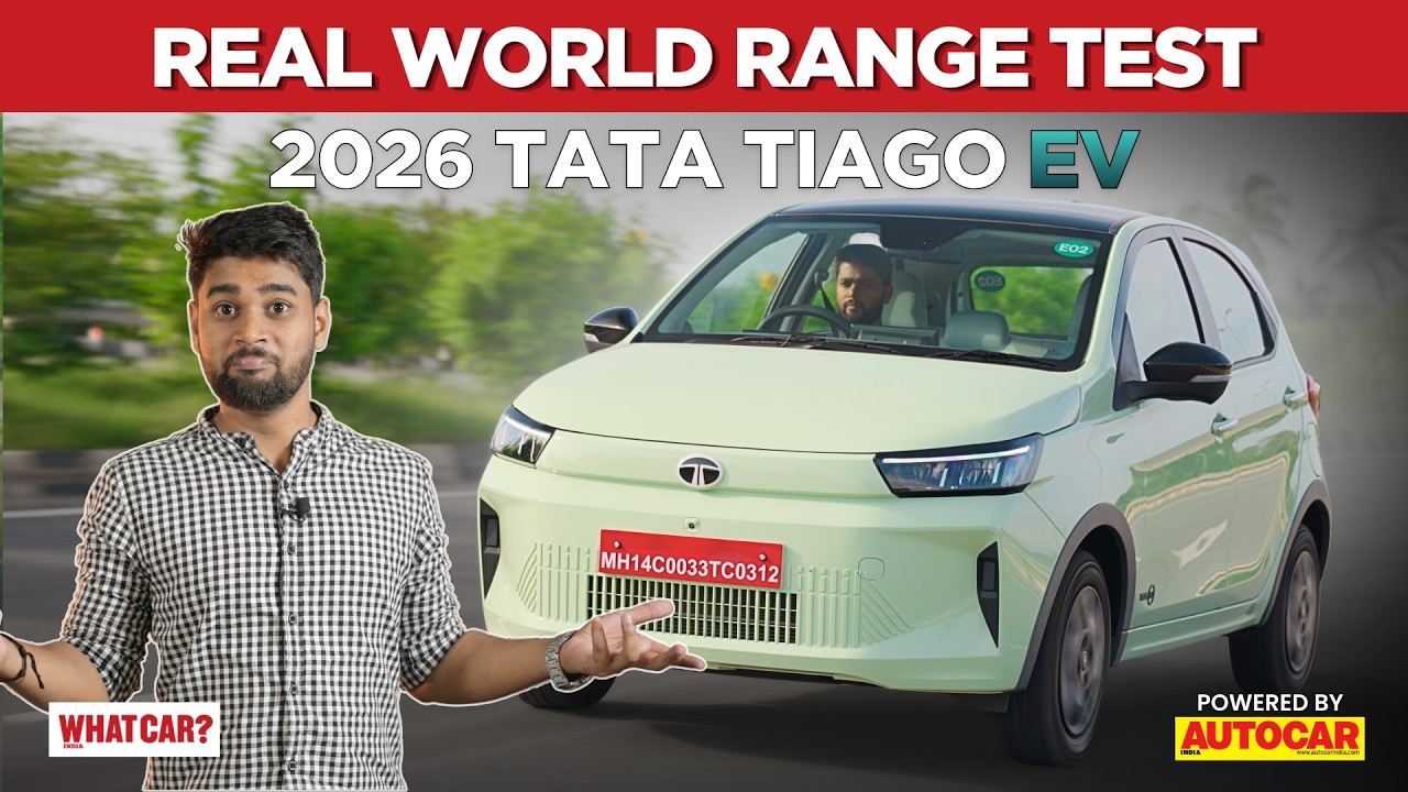 2026 Tata Tiago.ev Facelift | Real World Range & Driving Review @WhatCarIndia 