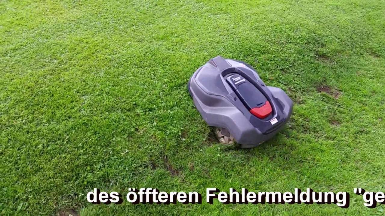 Husqvarna Automower® - Hindernischallenge