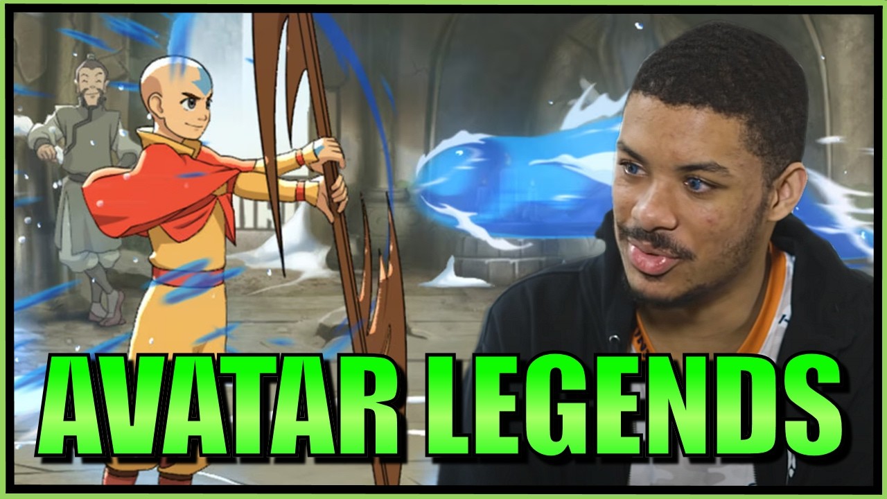 SonicFox - Trying Avatar Legends. New Fighting Game