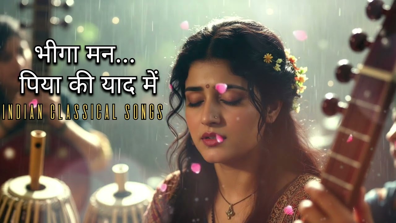Soulful Hindi Classical Song | भीगा मन | राग मल्हार में विरह गीत | New Hindi song 