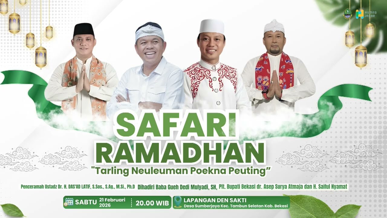 Safari Ramadan bersama Gubernur Jawa Barat Dedi Mulyadi (KDM)