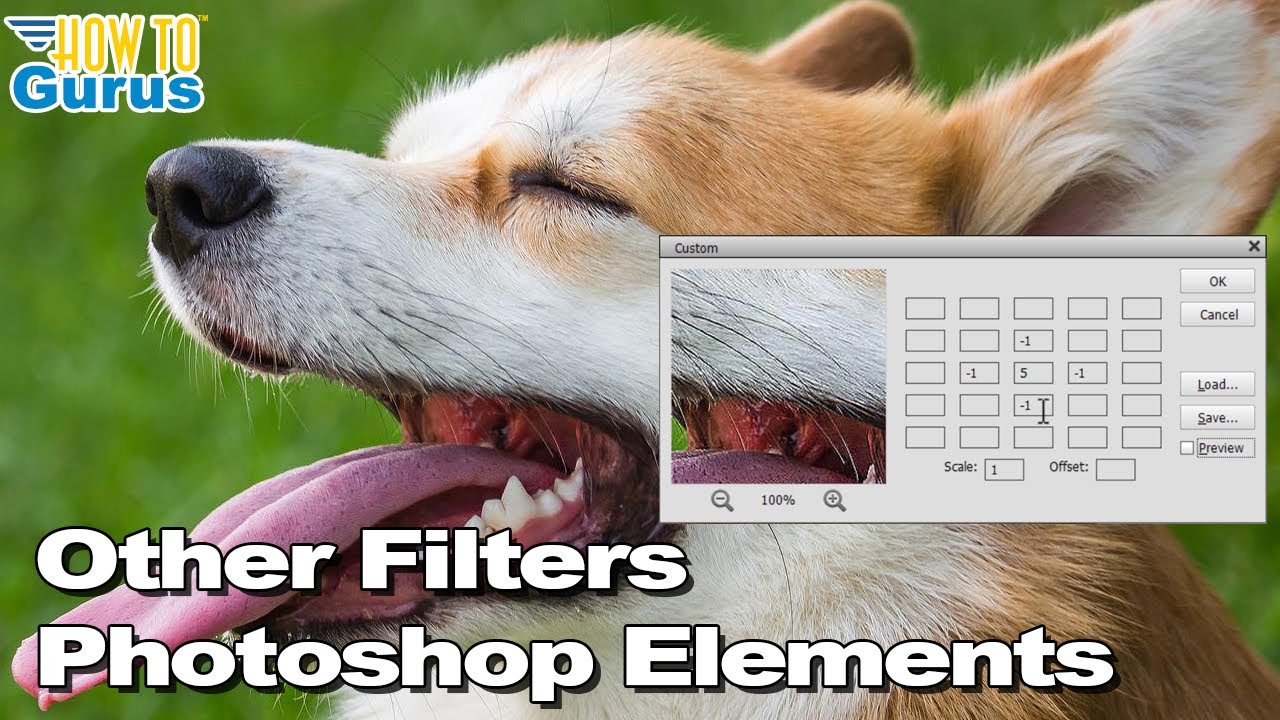 How to Use the Photoshop Elements Other Filters