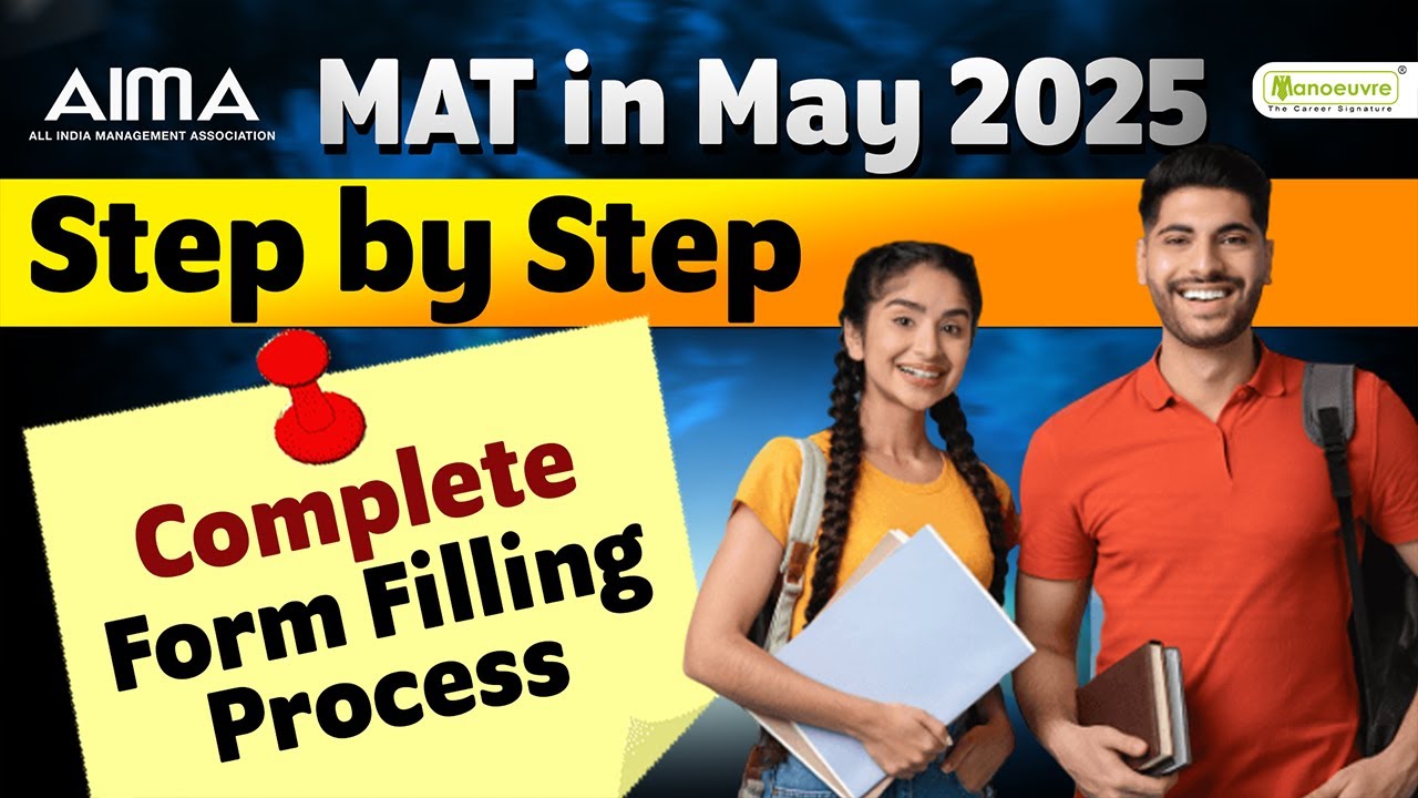 MAT in May 2025 : Step By Step Complete Filling Process | Must Watch