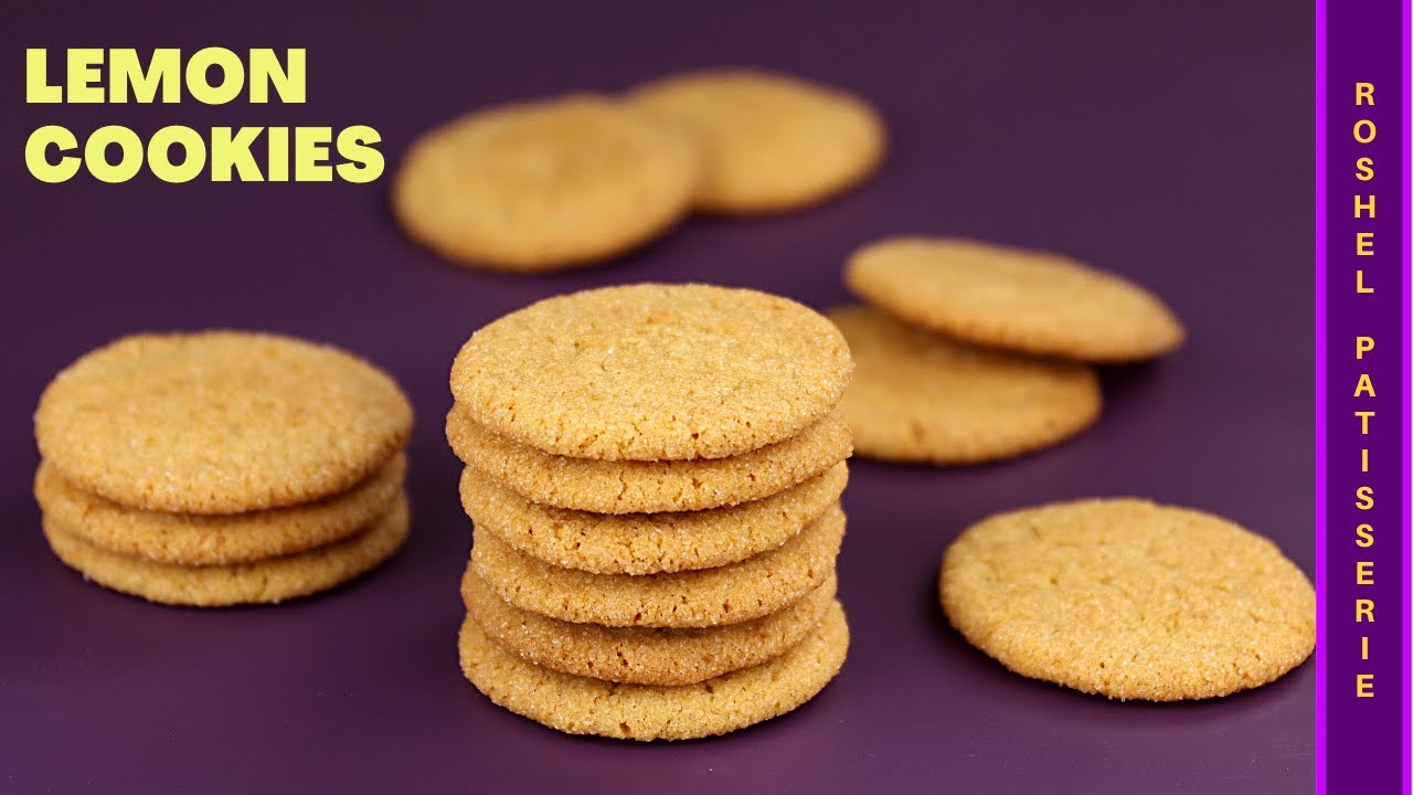 Crispy Lemon Cookies The Ultimate Refreshing Snack | Kosher Pastry Chef