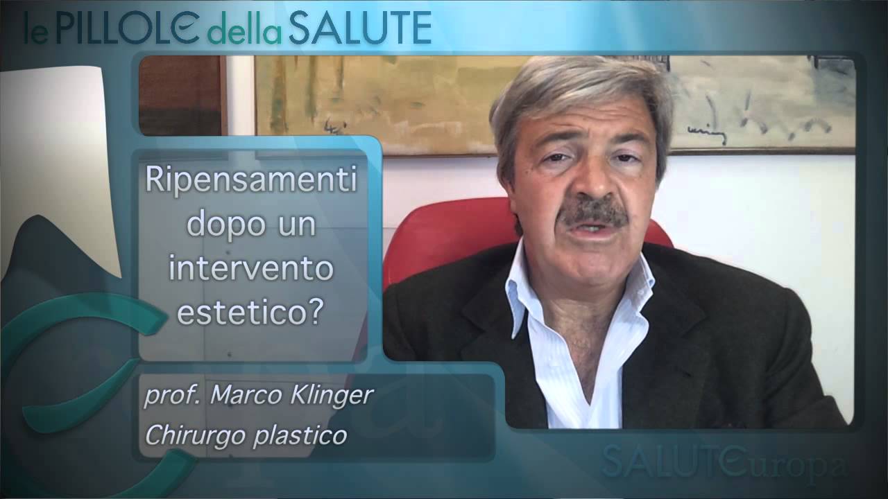 Ripensamenti dopo un intervento estetico?