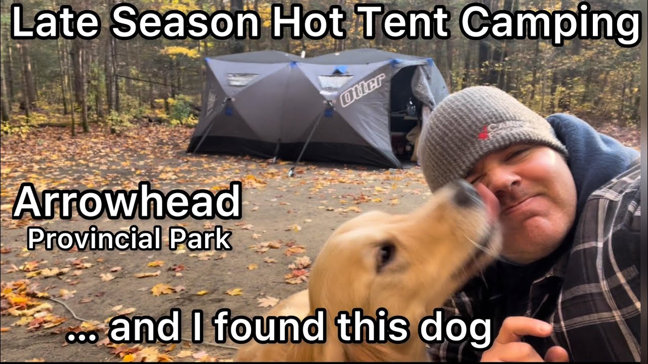 Late Season Hot Tent Camping