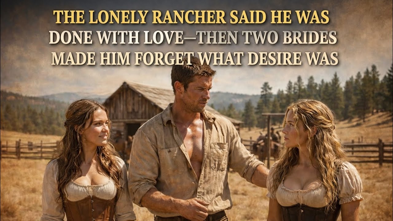 The Lonely Rancher Said He Was Done With Love — Then Two Brides Made Him Forget What Desire Was