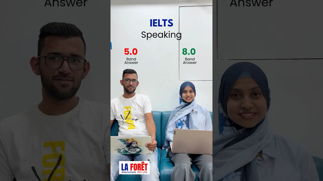 IELTS band 5 Vs IELTS band 9 📚