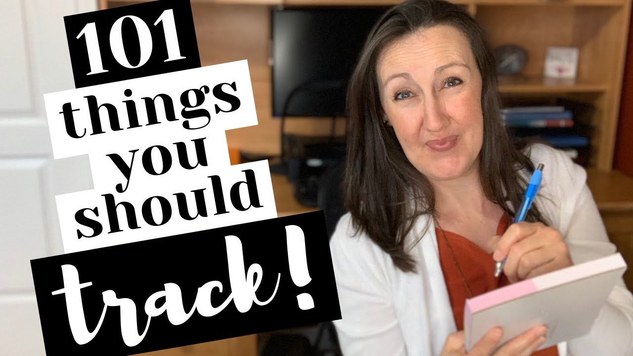 HABITS YOU SHOULD TRACK: 101 Things to Track in Your Planner or Habit Tracker | Habit Tracker Ideas