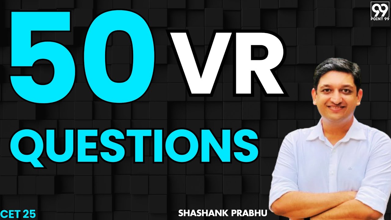 50 Abstract Reasoning Questions You Must Know Before Appearing For CET
