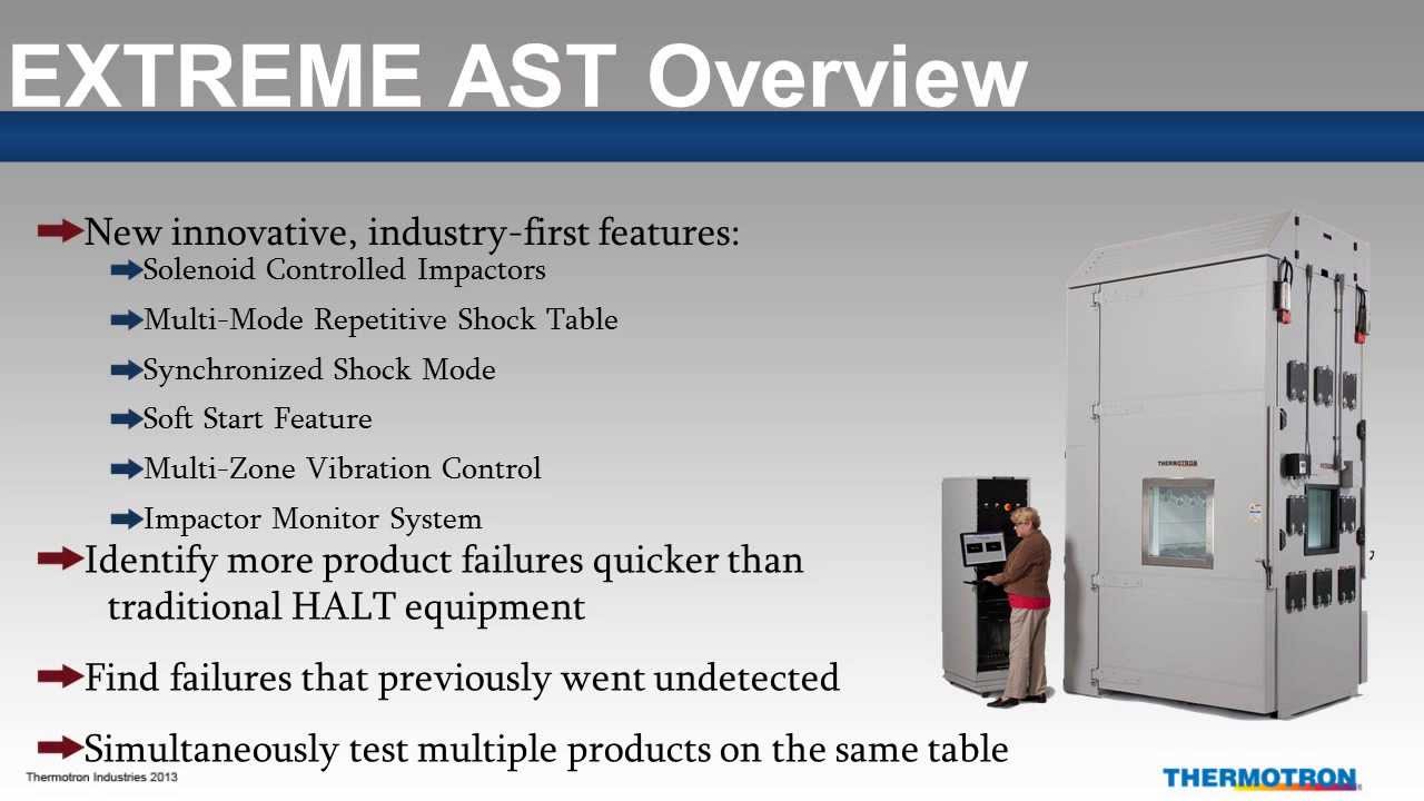 Thermotron Webinar: Innovative Advancements in Product Reliability with HALT/HASS