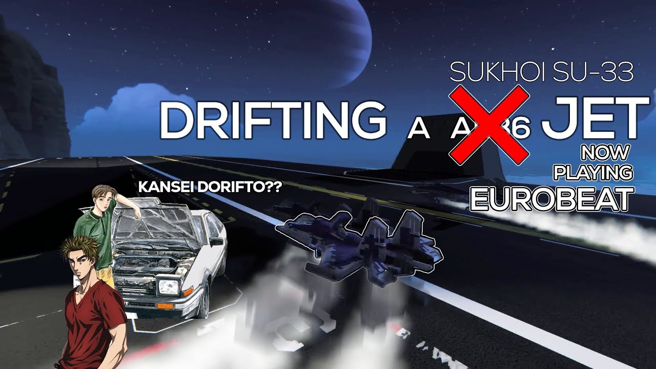 Initial D Can we drift these JETS? | 頭文字イニシャル D | Trailmakers Multiplayer