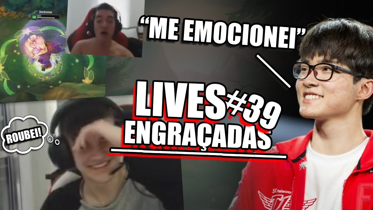 FAKER FALANDO EM PORTUGUÊS, KAMI ROUBANDO PENTA & JOVI DEUS | LIVES ENGRAÇADAS #39