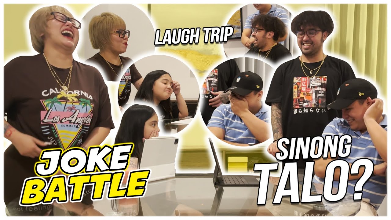 JOKE BATTLE TYRONIA & MOMMY ONI VS  TITO VINCE AND DADDY ROB