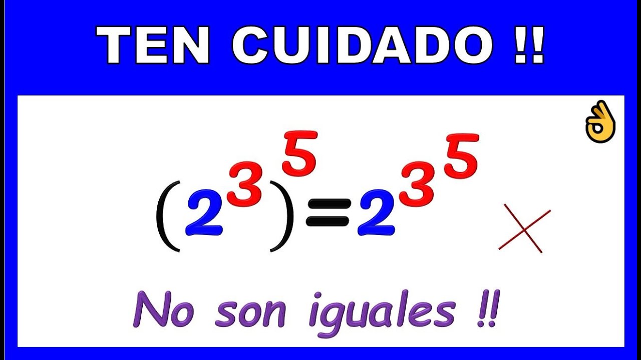 POTENCIA DE POTENCIA